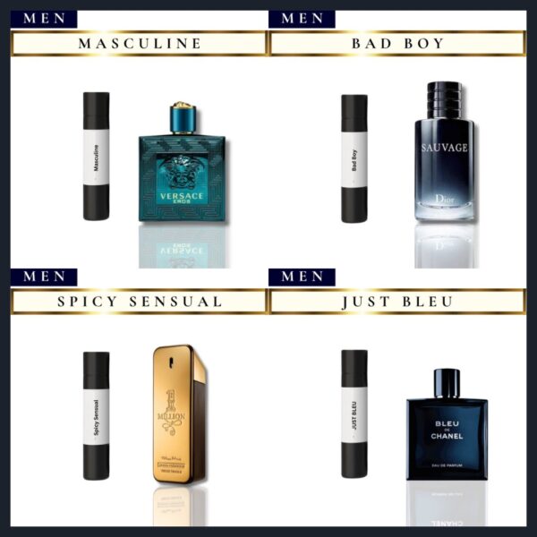 Deep Perfume Set Trial (Lelaki A)